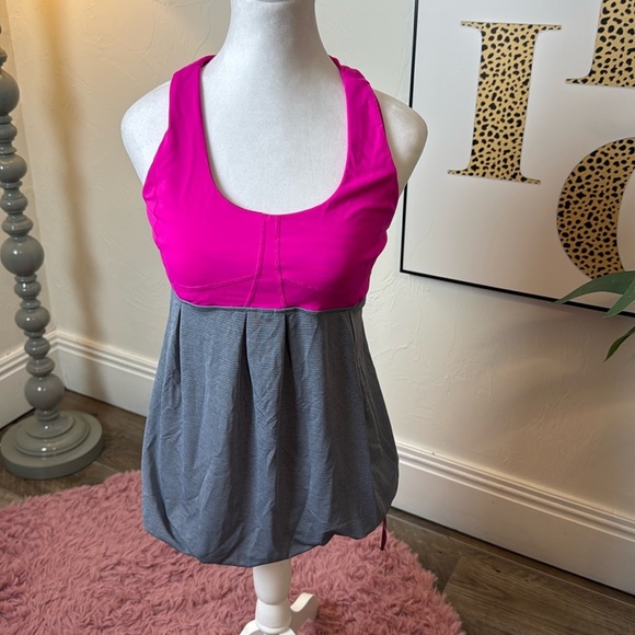 Lululemon Run: Your Heart Out tank Paris Pink Size 10 - Picture 1 of 5